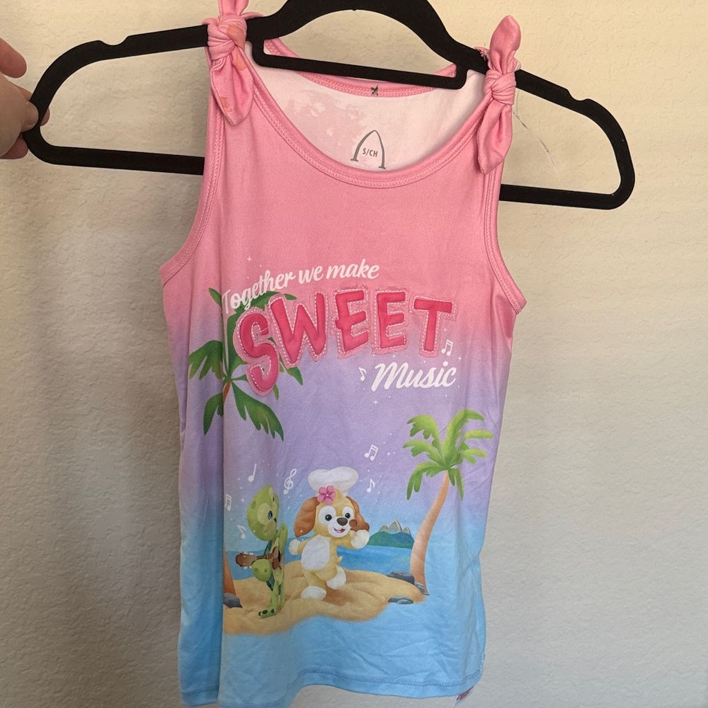 Disney Aulani Resort "Together We Make Sweet Music" tank top